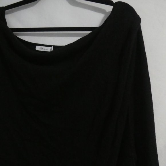 REITMANS | large | Sheer Black Knit Poncho / Shawl With Sleeves | GUC - Picture 5 of 16